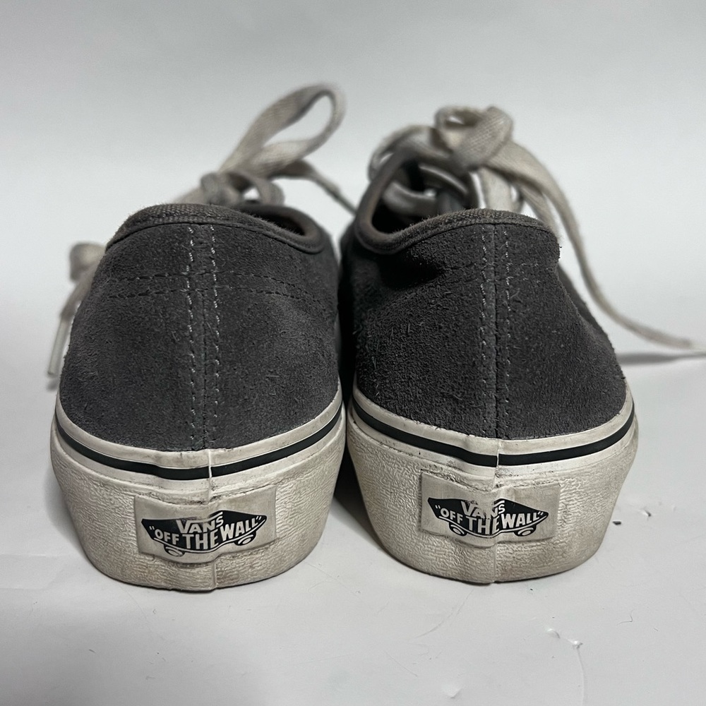 Vans Authentic Stackform Gray Suede Low Tops - image 5